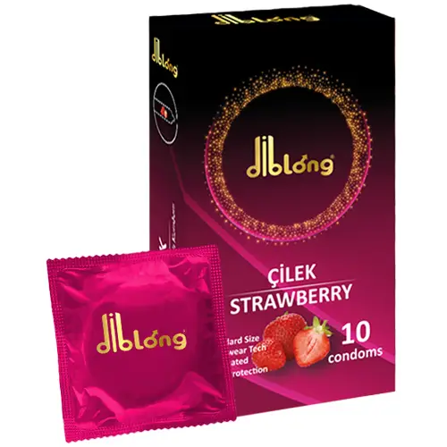 Diblong Cilek (Strawberry) Condom
